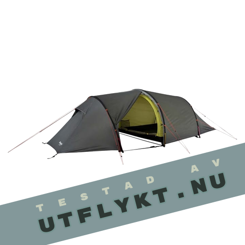 Bergans Romsdal 4-Pers Tent Solid Light Grey / Bright Magma