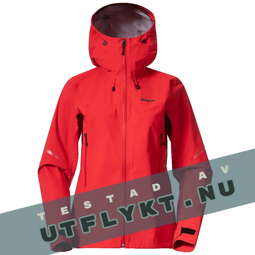 Bergans Women's Rabot Allround 3l Shell Jacket Fire Red