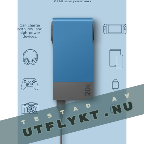 GP Batterier GP Powerbank M2 20000 mAh Blue