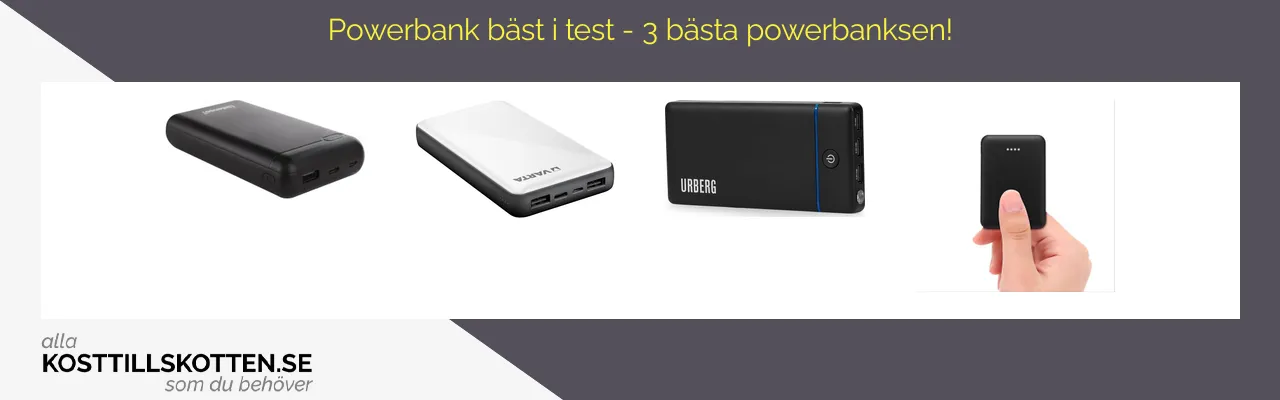 Powerbank bäst i test