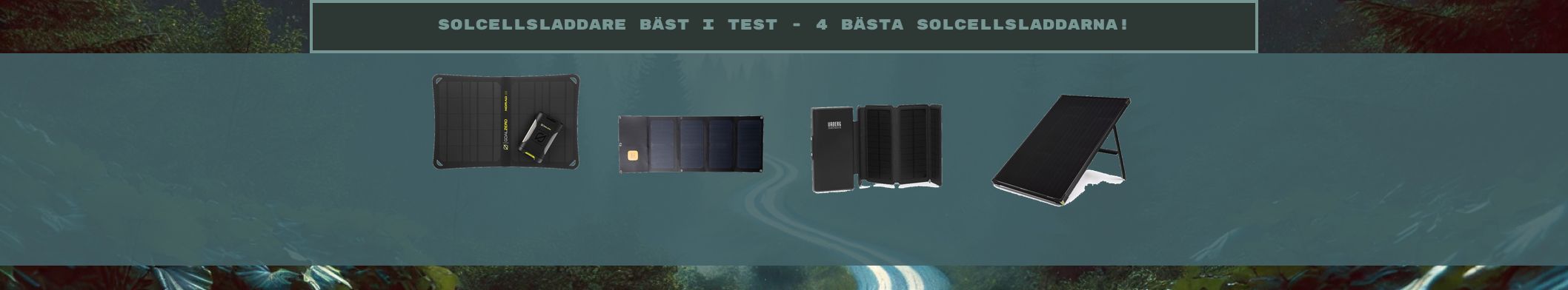 Solcellsladdare bäst i test