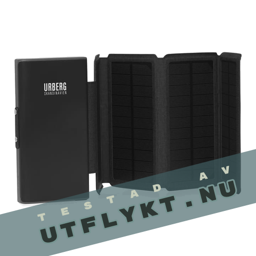 Urberg Solar Powerbank 8W Black